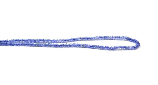 Tanzanite Rondelle Faceted