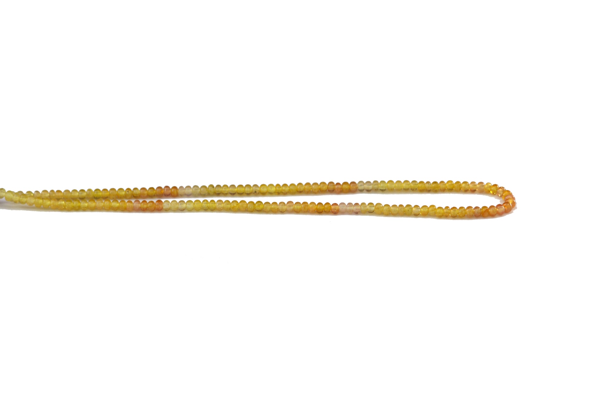 Yellow Sapphire Rondelle Smooth