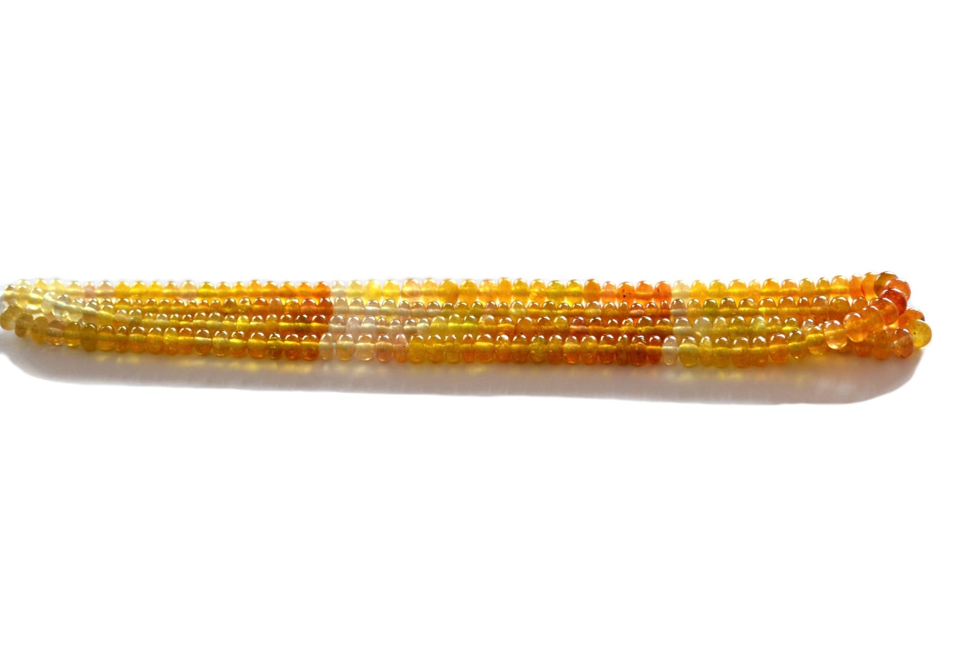 Yellow Sapphire Rondelle Smooth
