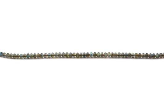 Labradorite Rondelle Smooth