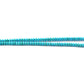 Turquoise Rondelle Smooth Beads
