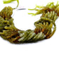 Grossular Garnet Rondelle Beads