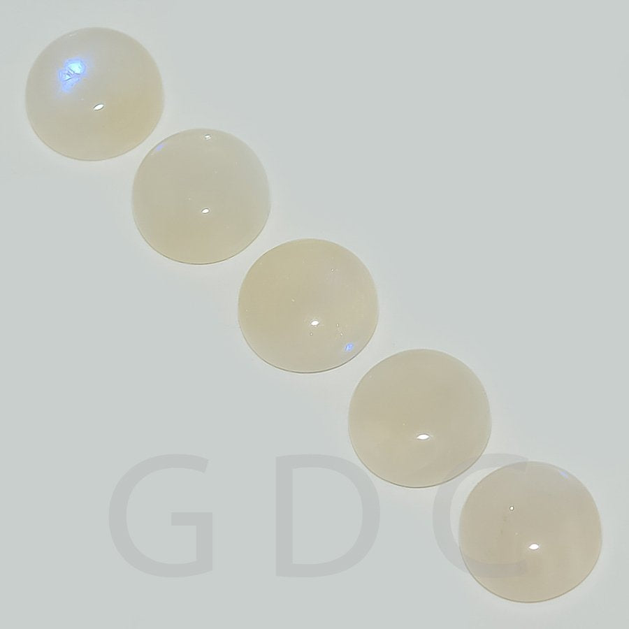 African Rainbow Moonstone Cabochons