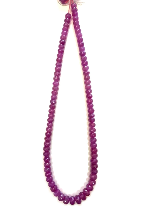 Pink Sapphire Rondelle Faceted