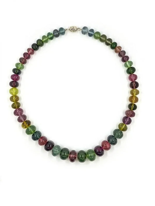 Tourmaline Rondelle Beads